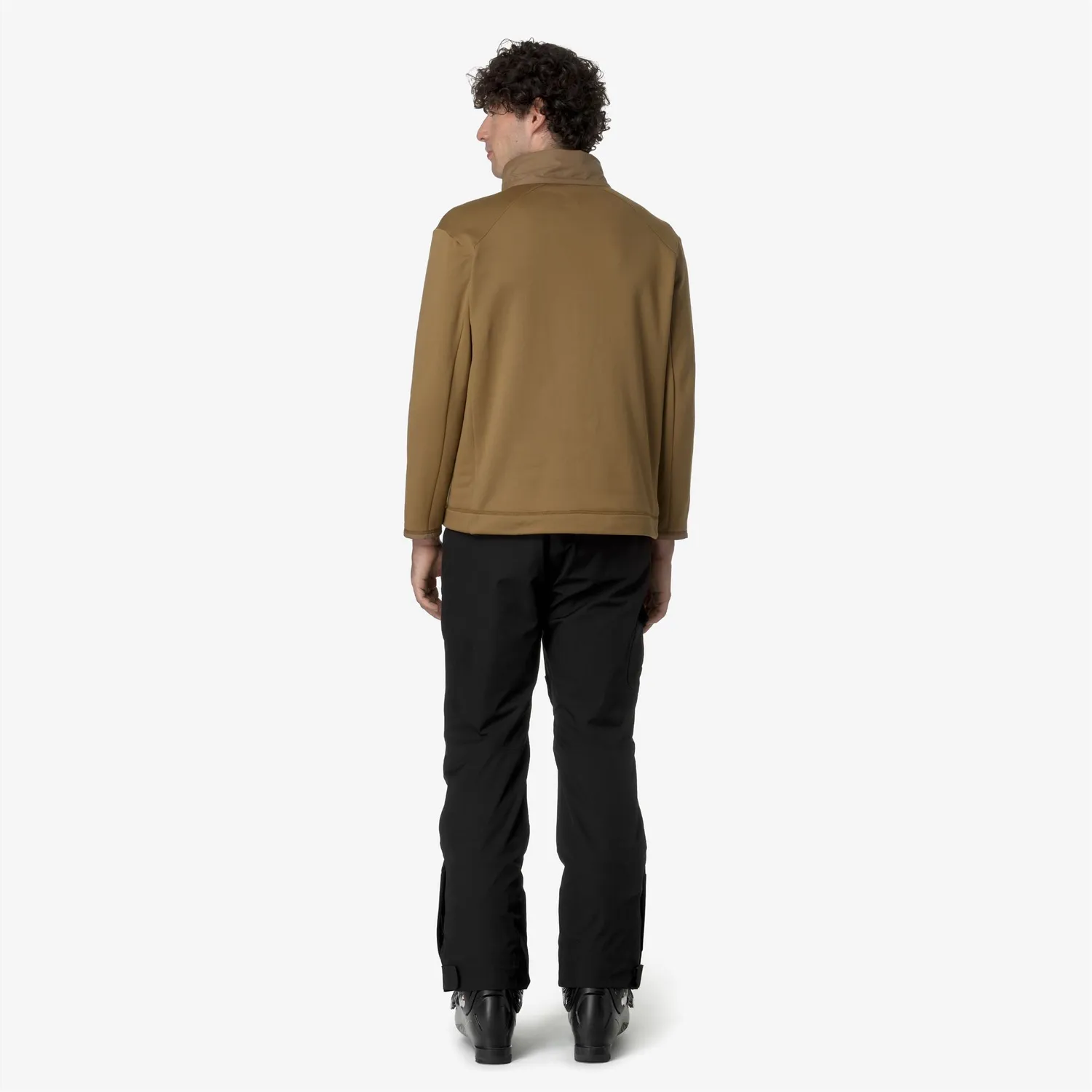 K-Way Avrieux Microtwill 2L pantaloni schi negru impermeabil