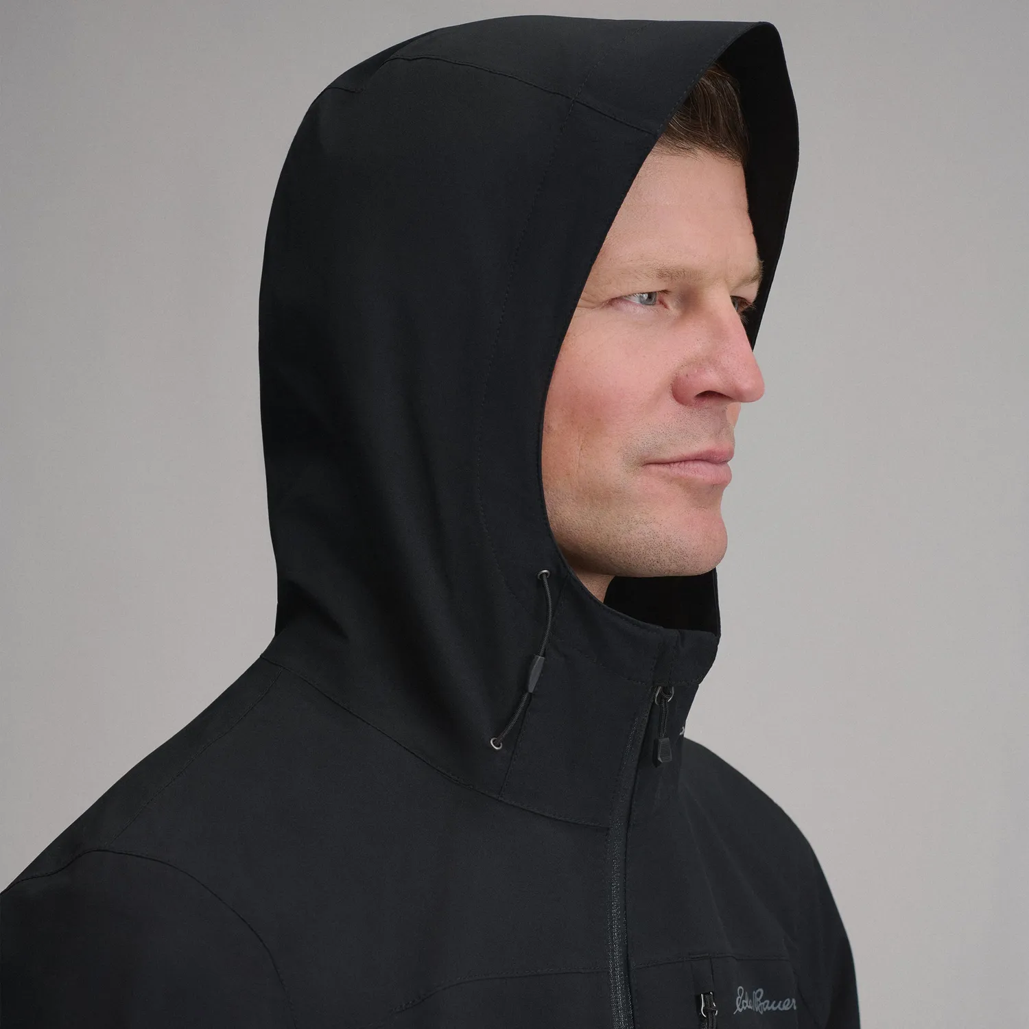 Eddie Bauer Cloud Cap geaca ploaie barbat Neagra stretch