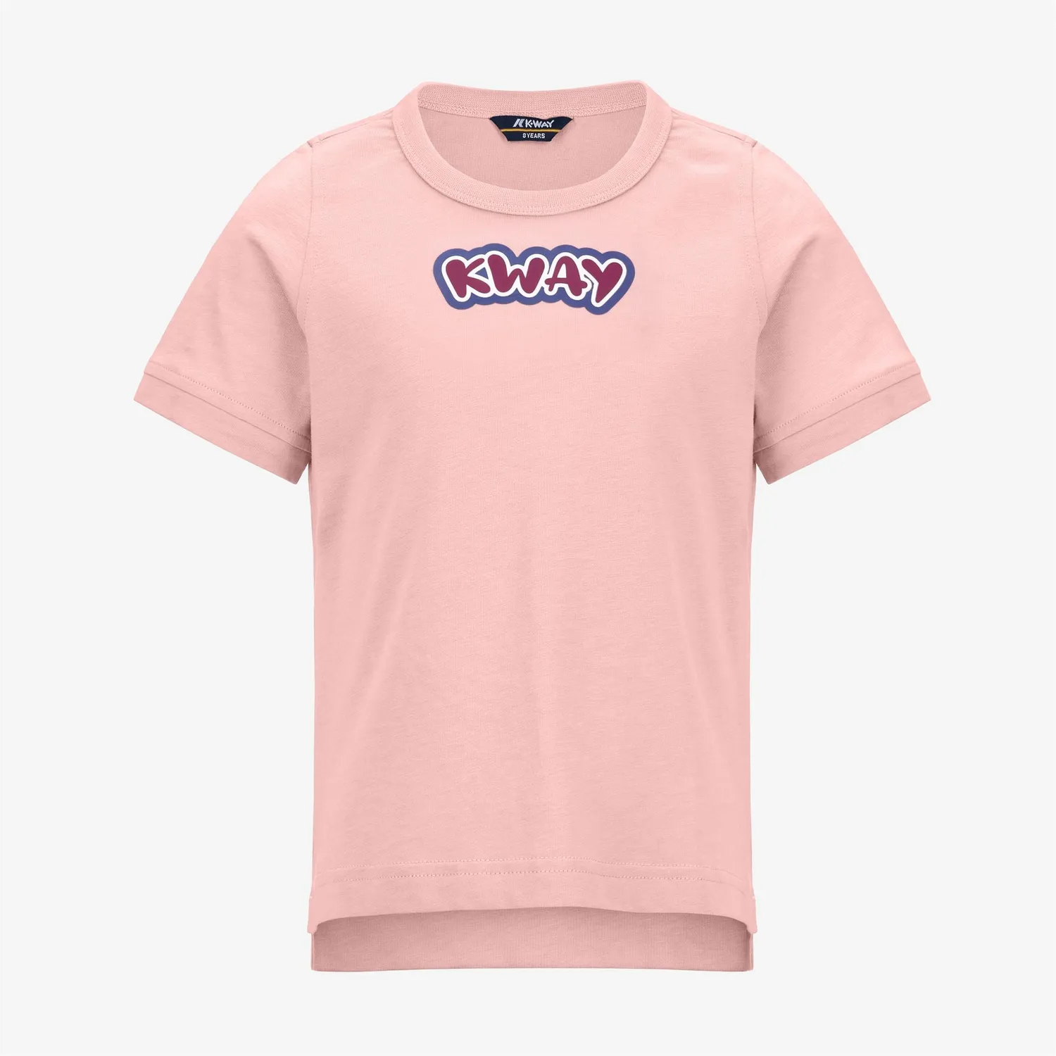 K-Way Emel Graphic tricou fete roz bumbac 100%