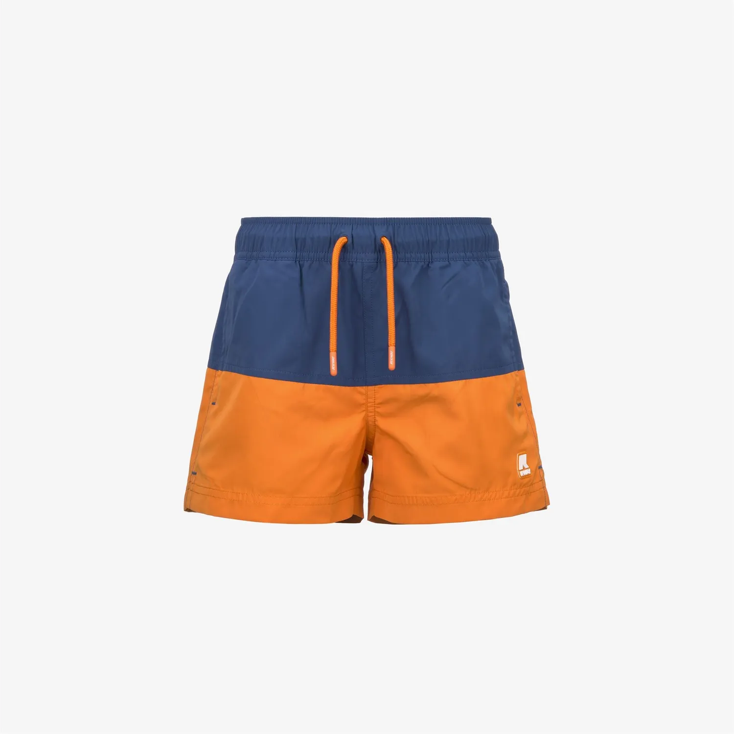K-Way Leslie sort baieti Blue Fiord-Orange Md boxer