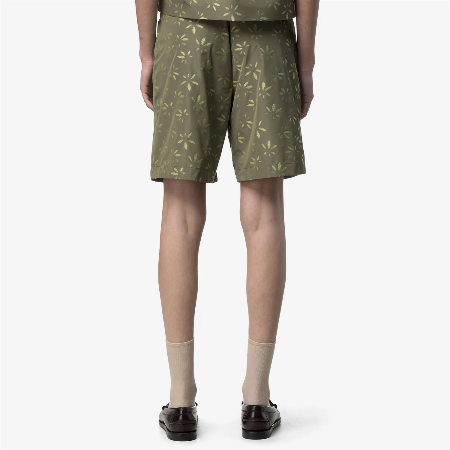 K-Way Larose Emby Jacquard șort damă verde lime