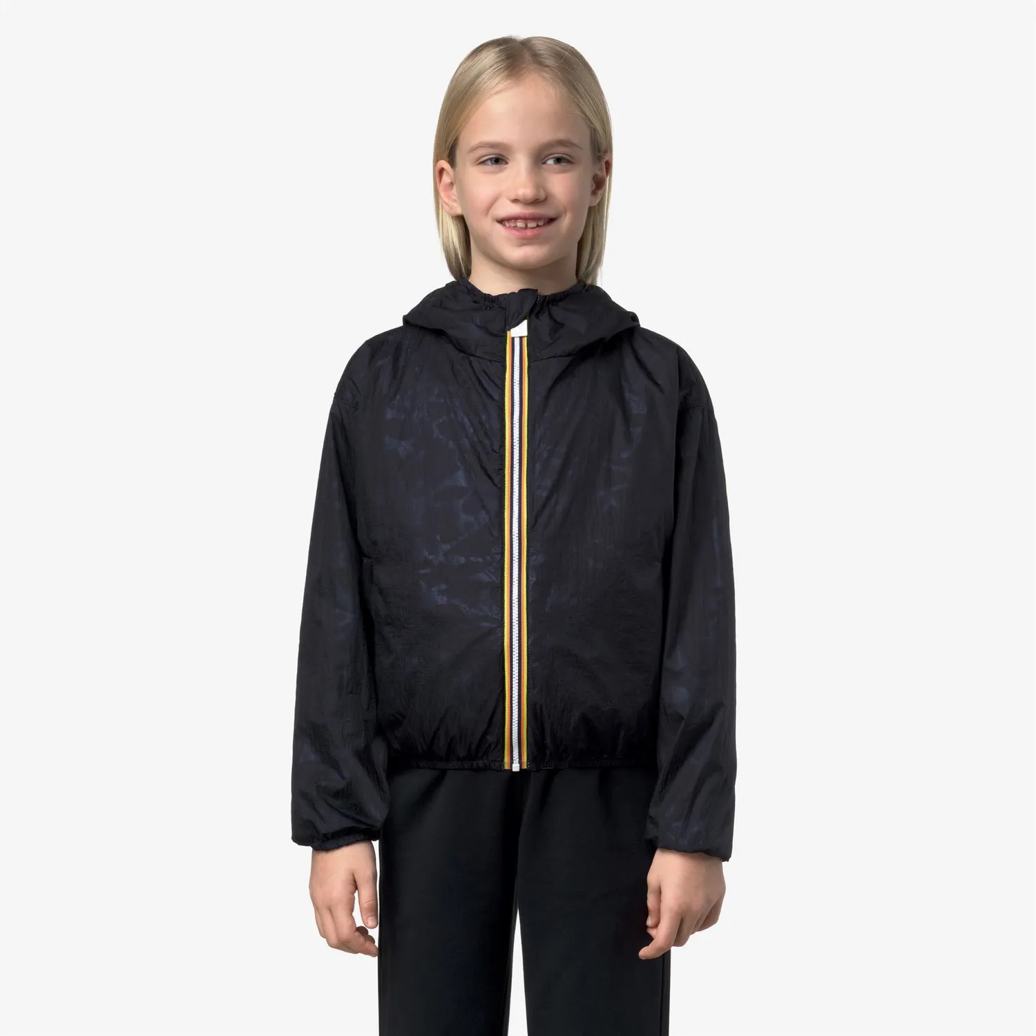 K-Way Laurette Super Light Lami Double geaca fete bej reversibila