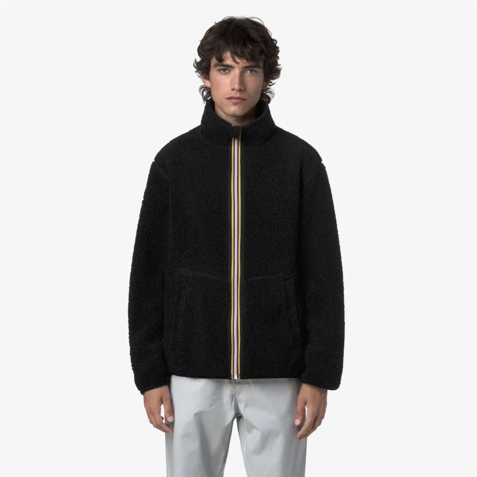 K-Way Pascal Sherpa Polar K3132PW geaca neagra reversibila