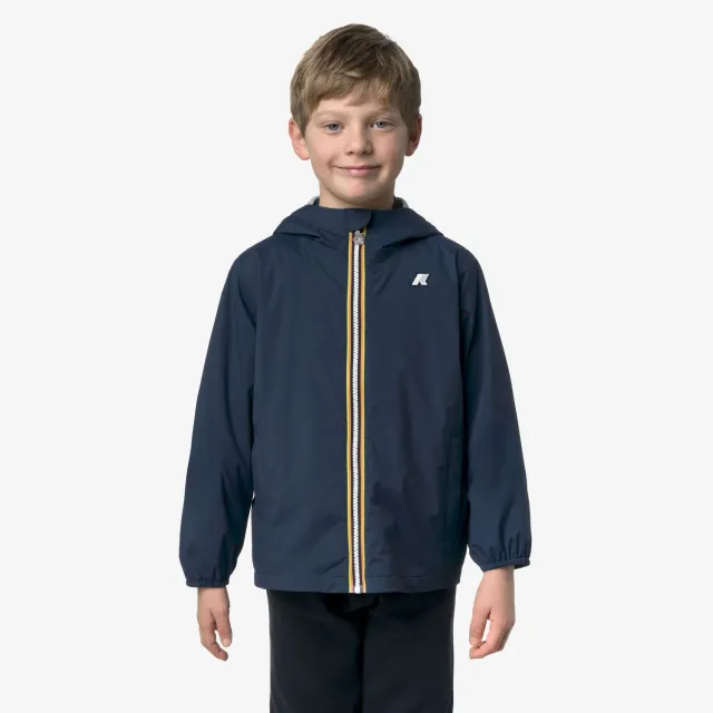 K-Way Jack Stretch Nylon Jersey geaca baieti albastru impermeabila
