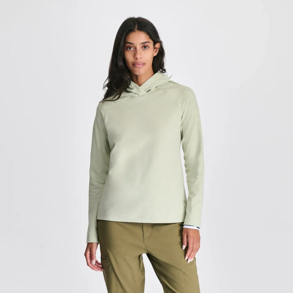 Eddie Bauer Quest Flex hanorac damă wine stretch 4 direcții