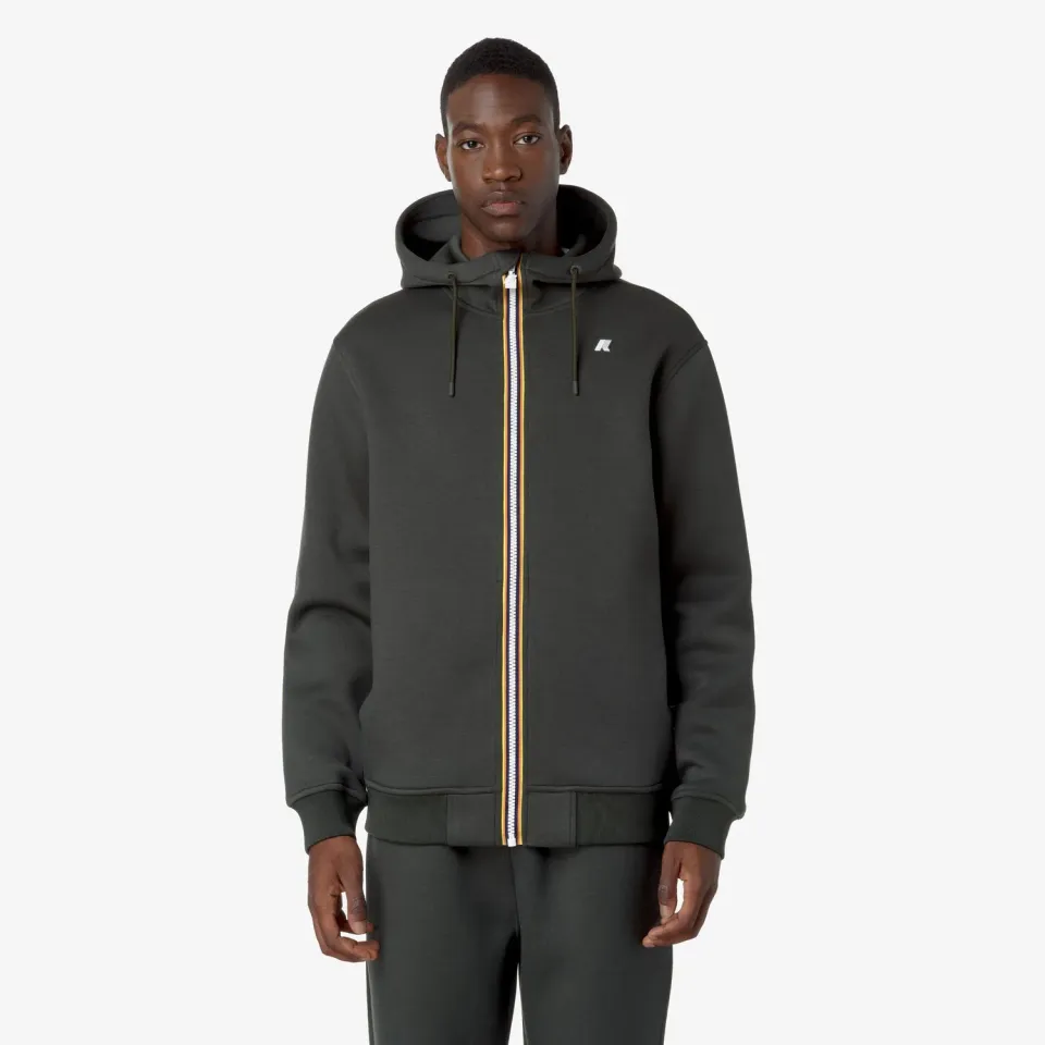 K-Way Rainer Spacer hanorac bărbați verde elastic