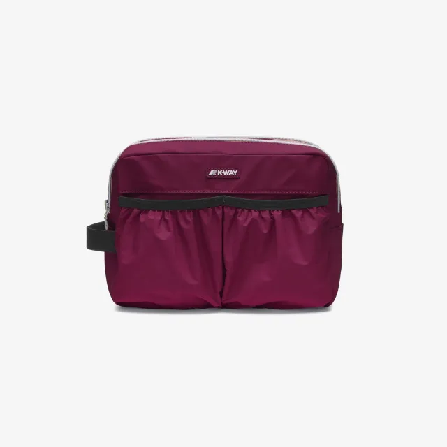 K-Way Albas neceser Red Dk impermeabil