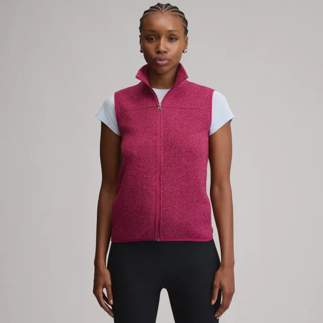 Eddie Bauer Radiator vesta fleece dama Light Gray polar