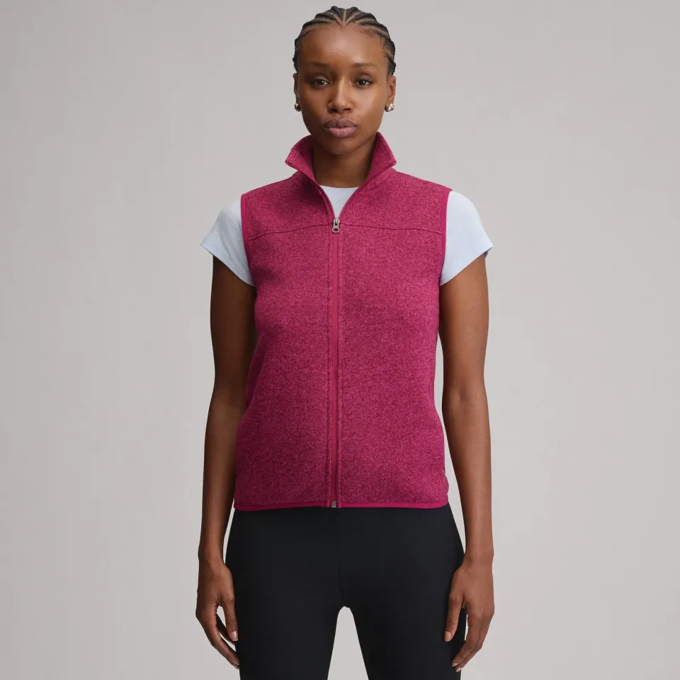 Eddie Bauer Radiator vesta fleece dama Light Gray polar