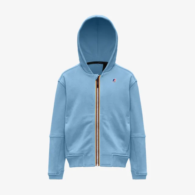 K-Way P. Pros PC hanorac bleu copii fleece fermoar