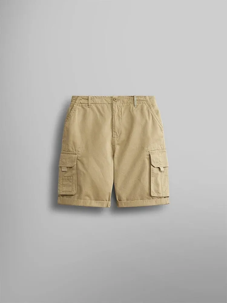 Alpha Industries Crew Short pantaloni scurți kaki bumbac