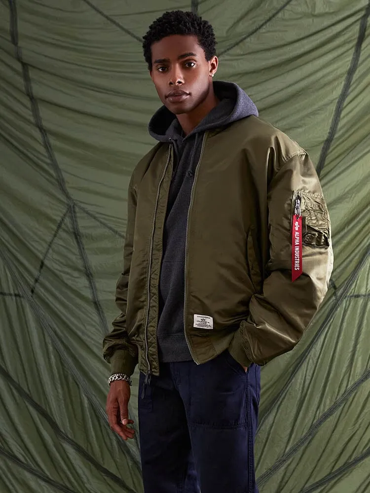 Alpha Industries L-2B Mod Gen II geaca bomber verde reversibila