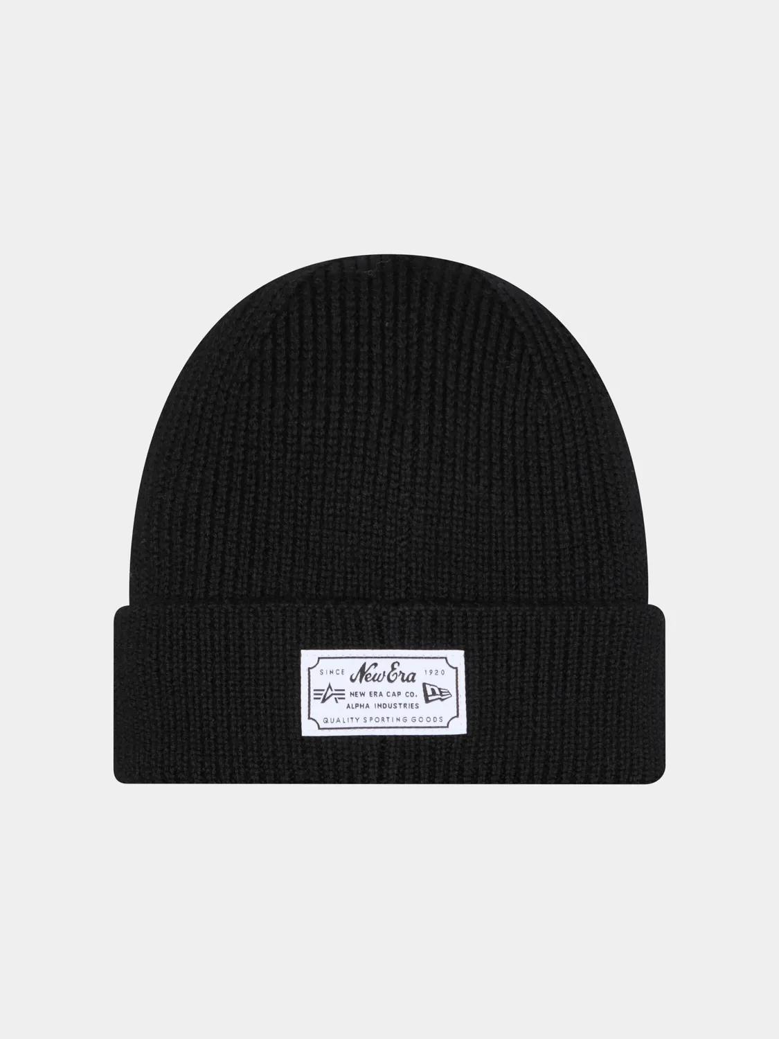 Alpha Industries 49ers x New Era caciula neagra merinos