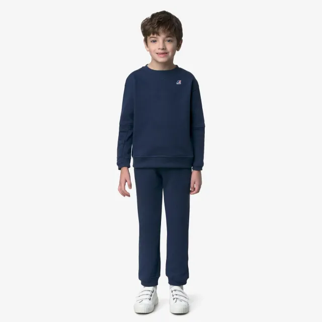 K-Way P. Philbert PC pantaloni sport copii albastru fleece
