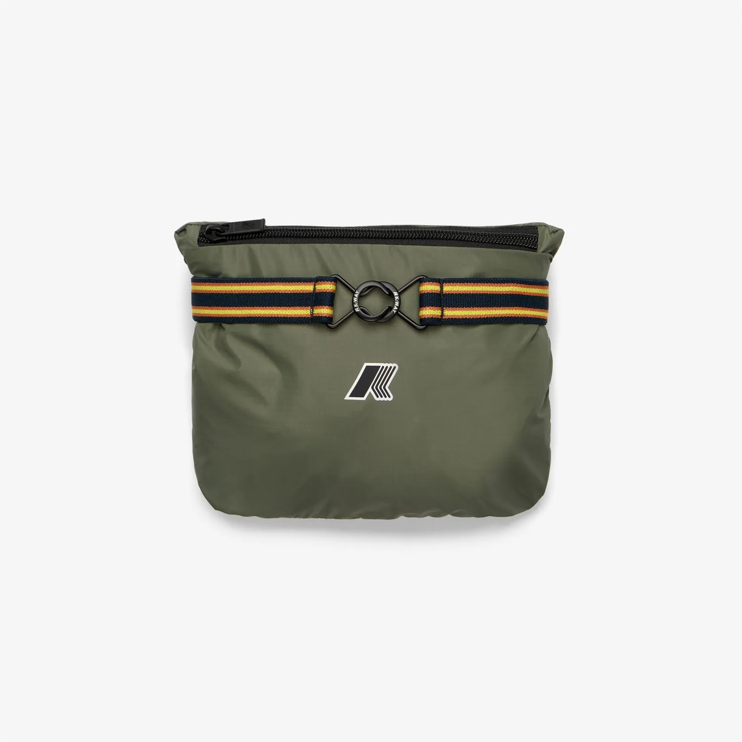K-Way Croixer Travel vesta unisex Green Lichen impermeabila