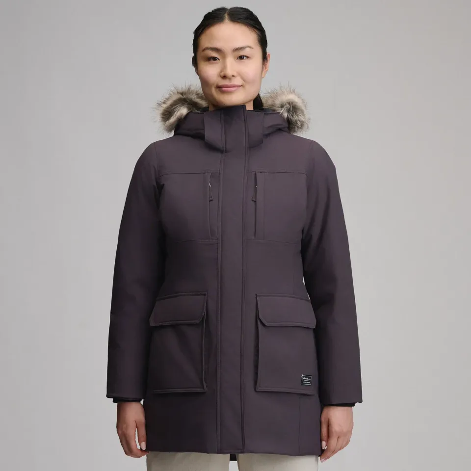Eddie Bauer Superior Down parka dama Black puf
