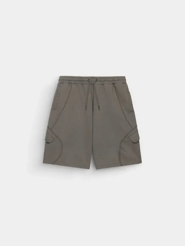 Alpha Industries French Terry Short pantaloni scurți gri bumbac
