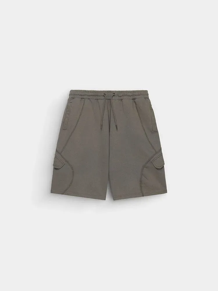 Alpha Industries French Terry Short pantaloni scurți gri bumbac