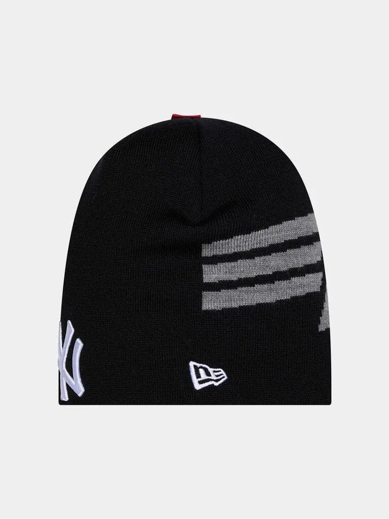 Alpha Industries Yankees New Era caciula beanie negru lana