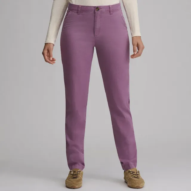 Eddie Bauer Legend Wash pantaloni dama bej bumbac moale