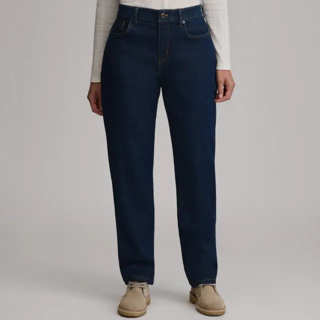 Eddie Bauer Boyfriend blugi dama captusiti Aged Blue