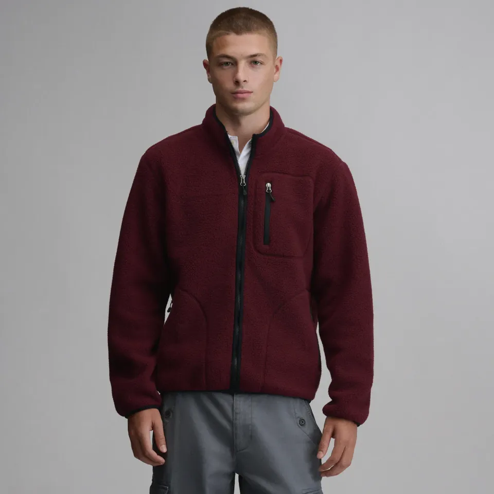 Eddie Bauer Journey Full-Zip polar violet inchis calduros
