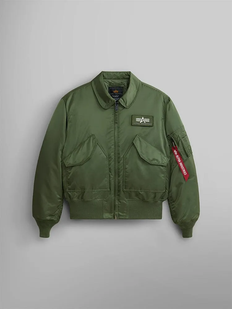 Alpha Industries CWU 45/P geaca bomber negru rezistenta la apa