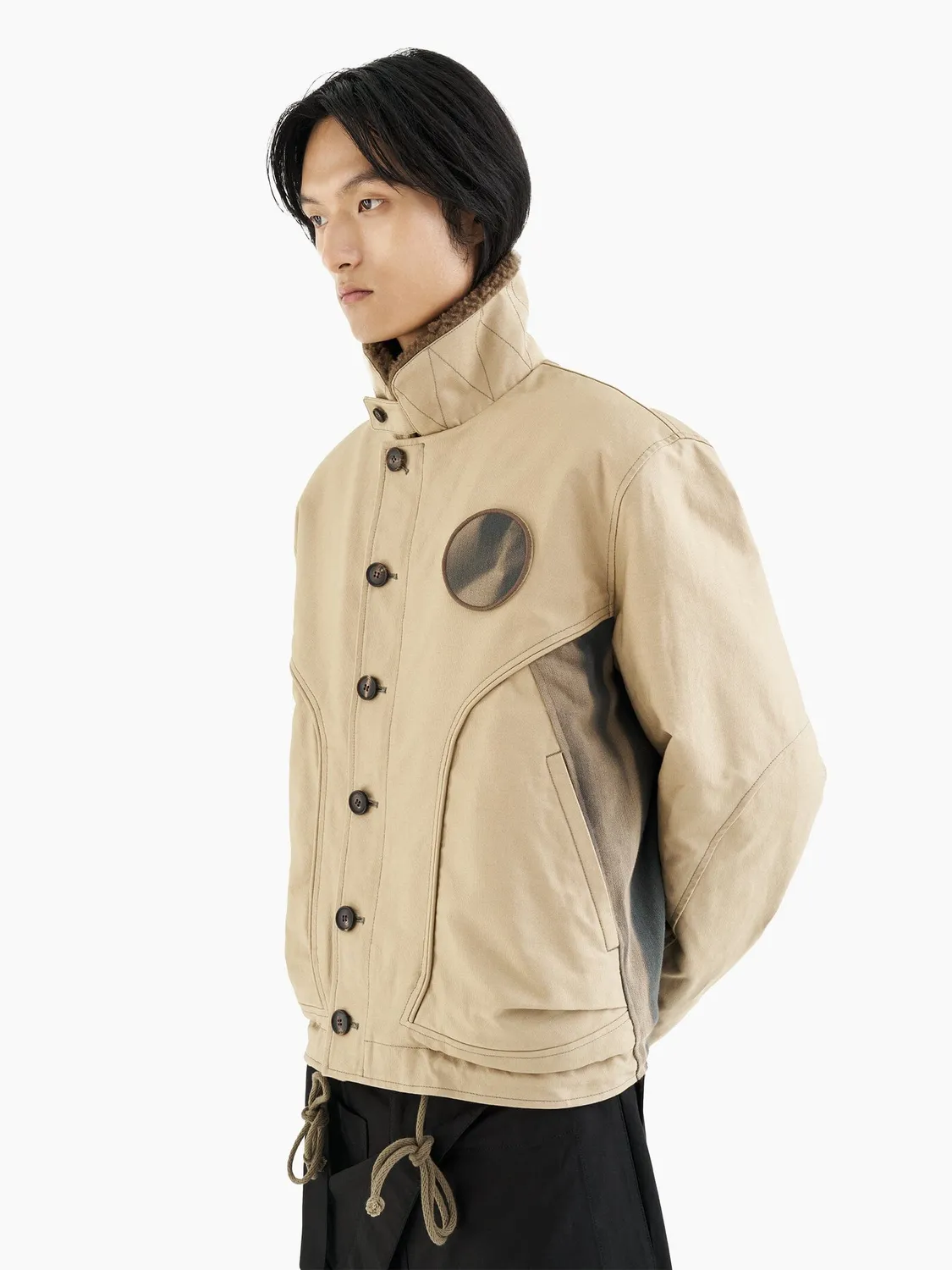 Alpha Industries Jiyongkim Deck geaca verde groasă călduros