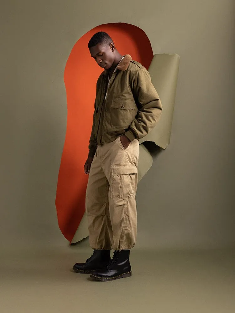 Alpha Industries 1940s B-10 geaca bomber oliv