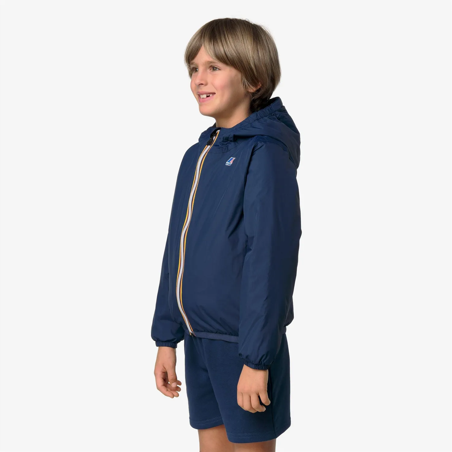 K-Way Le Vrai 4.0 Claude Warm geacă copii Blue Insignia
