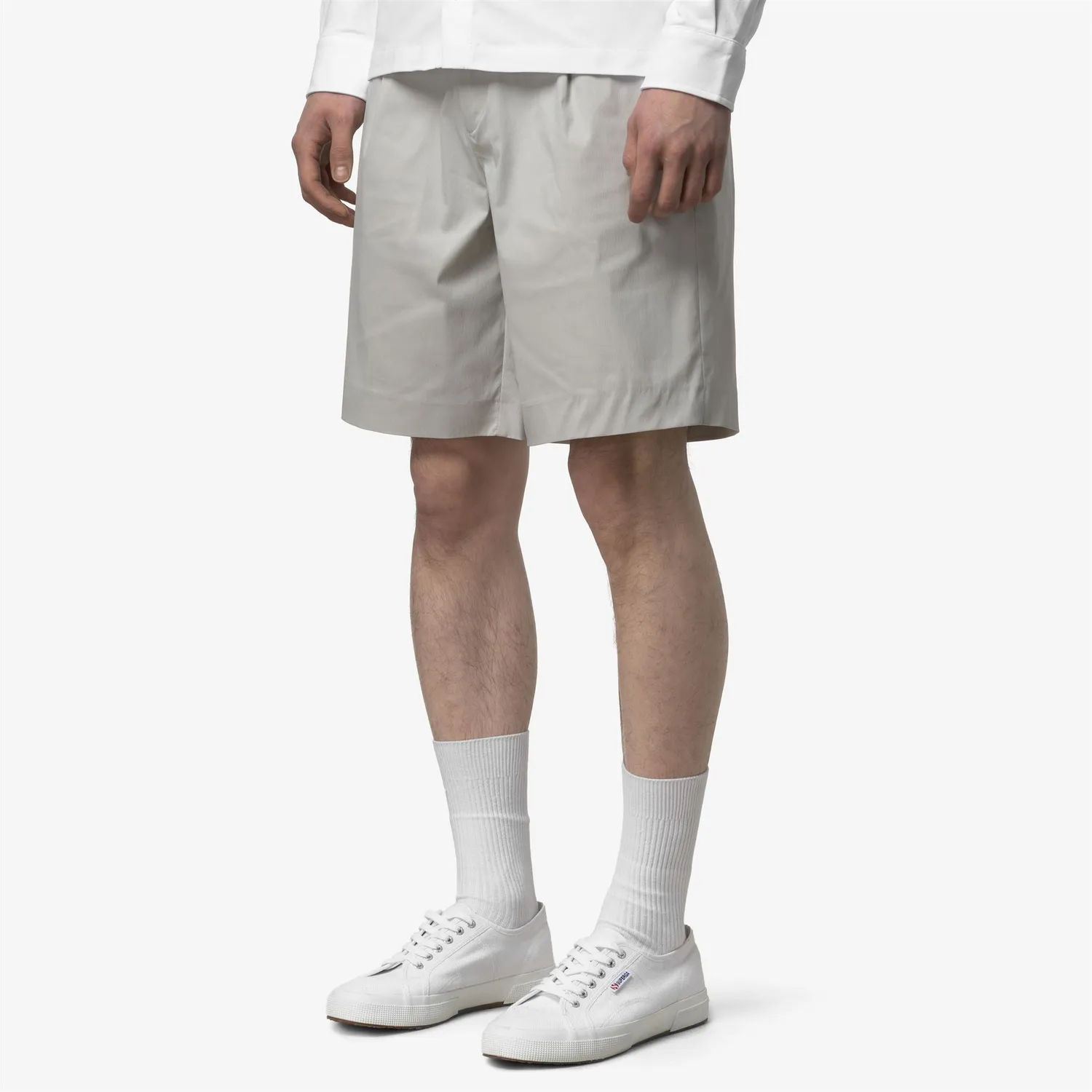 K-Way Severe Twill Tech bermude barbati bej deschis