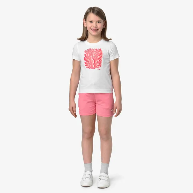 K-Way Vikette Jersey pantaloni scurti roz fete