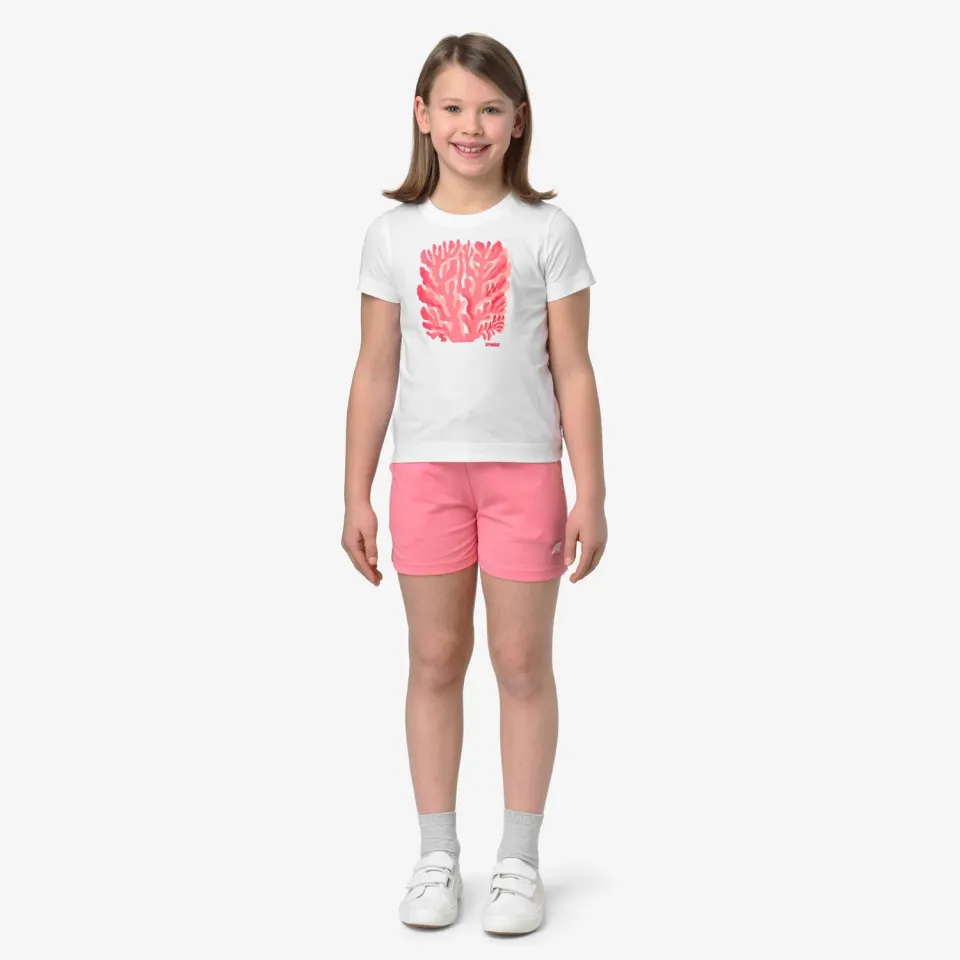 K-Way Vikette Jersey pantaloni scurti roz fete