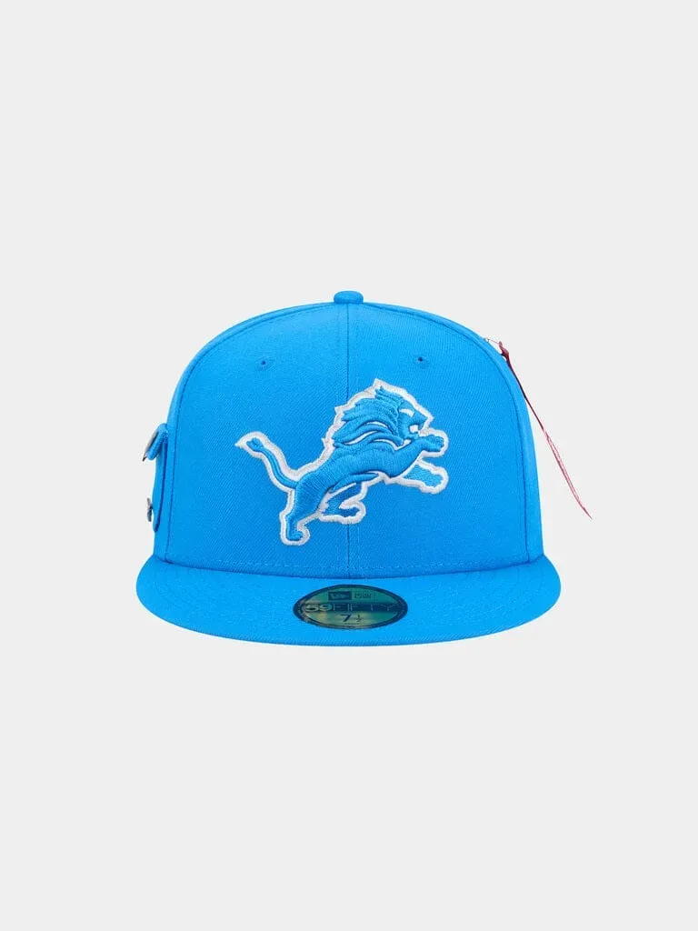 Alpha Industries Detroit Lions 59Fifty sapca fitted albastru