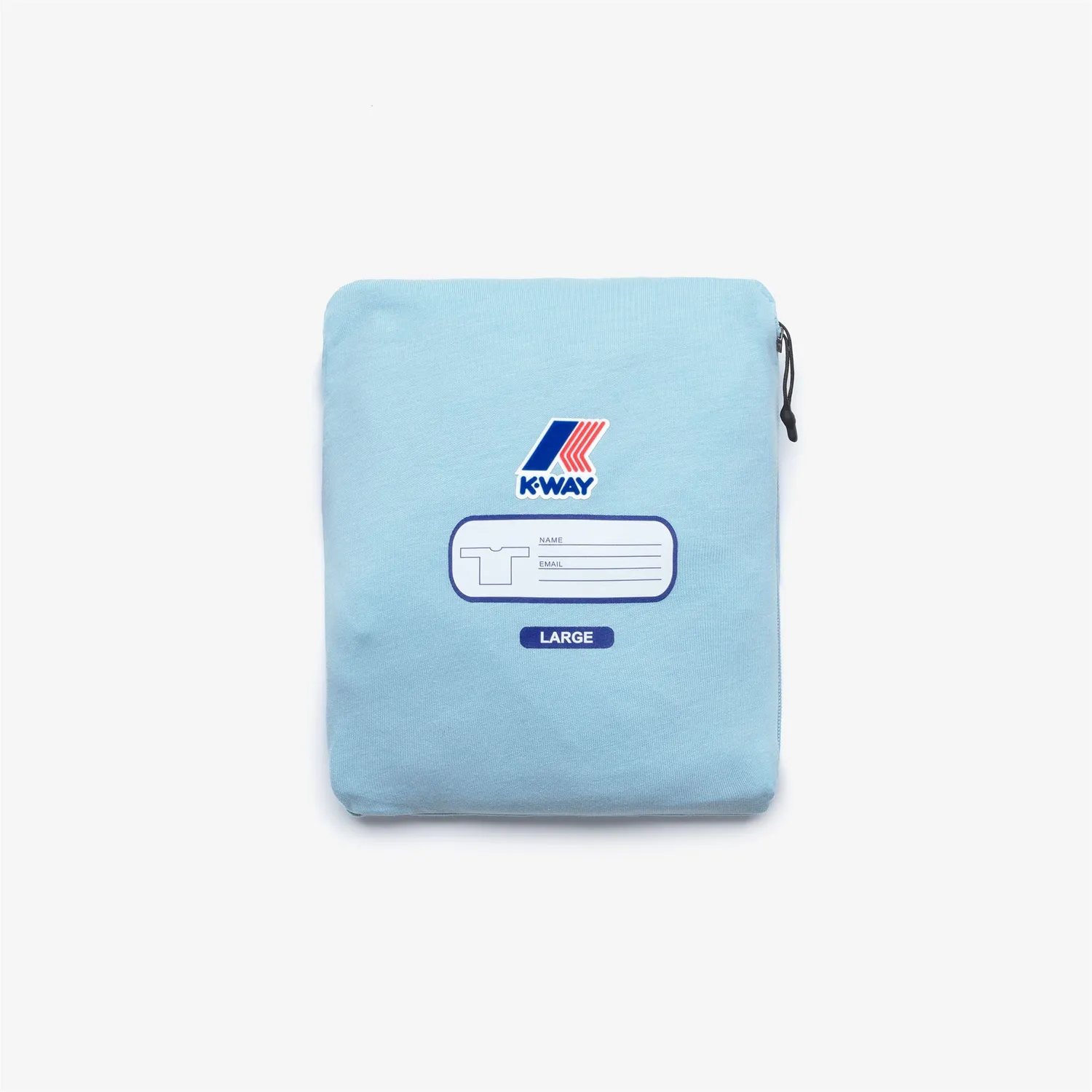 K-Way Leonide tricou bumbac Blue Dream packable