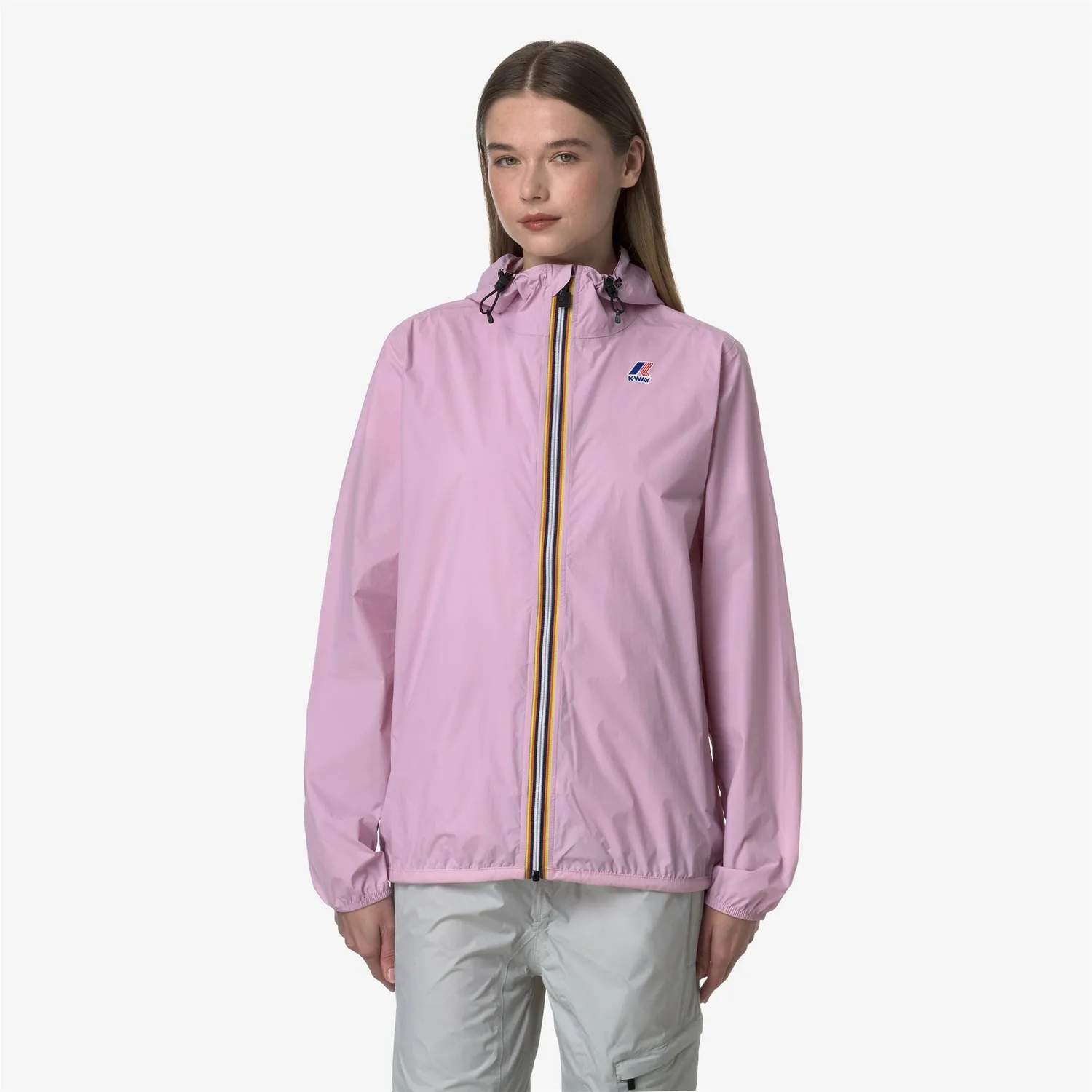 K-Way Claude 4.0 geaca unisex roz Pink Lavender pliabila