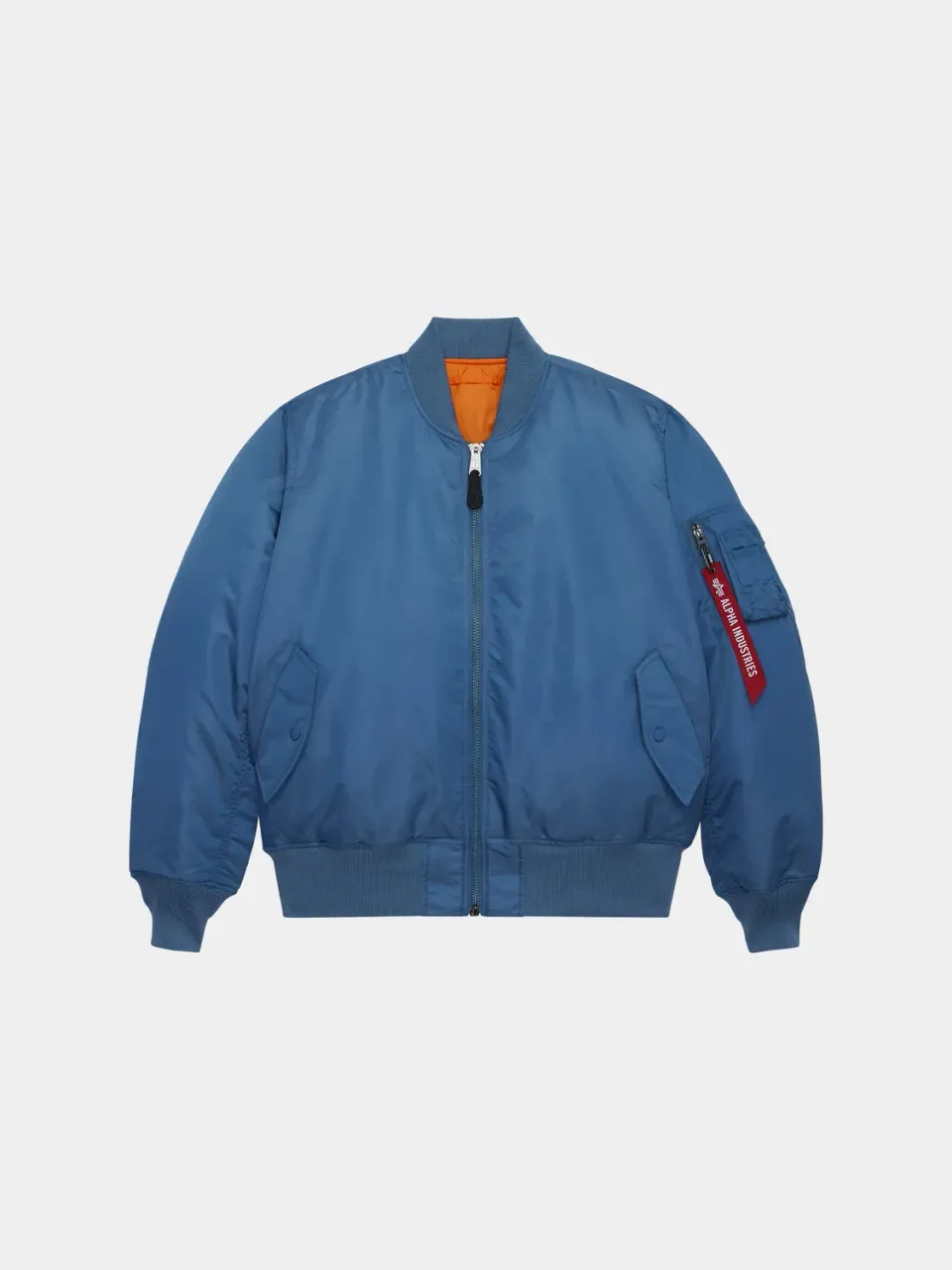 Alpha Industries MA-1 geacă bomber reversibilă albastru elemental