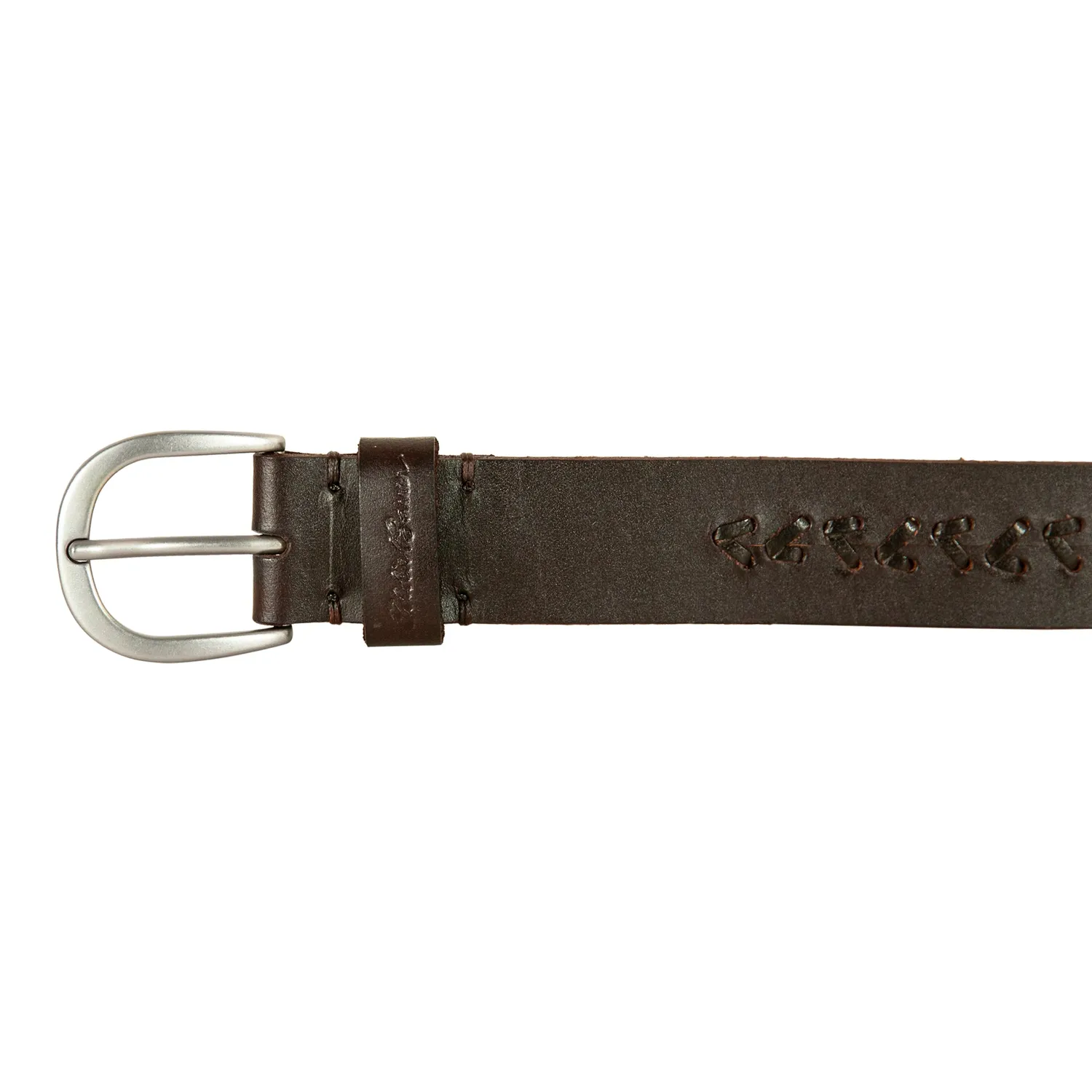 Eddie Bauer Center Lacing curea piele maro dama