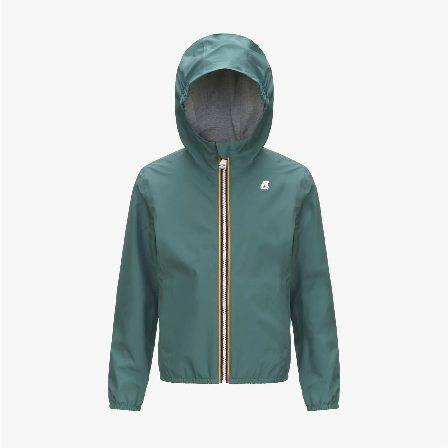K-Way Lily K81255W geaca fete verde palm impermeabila
