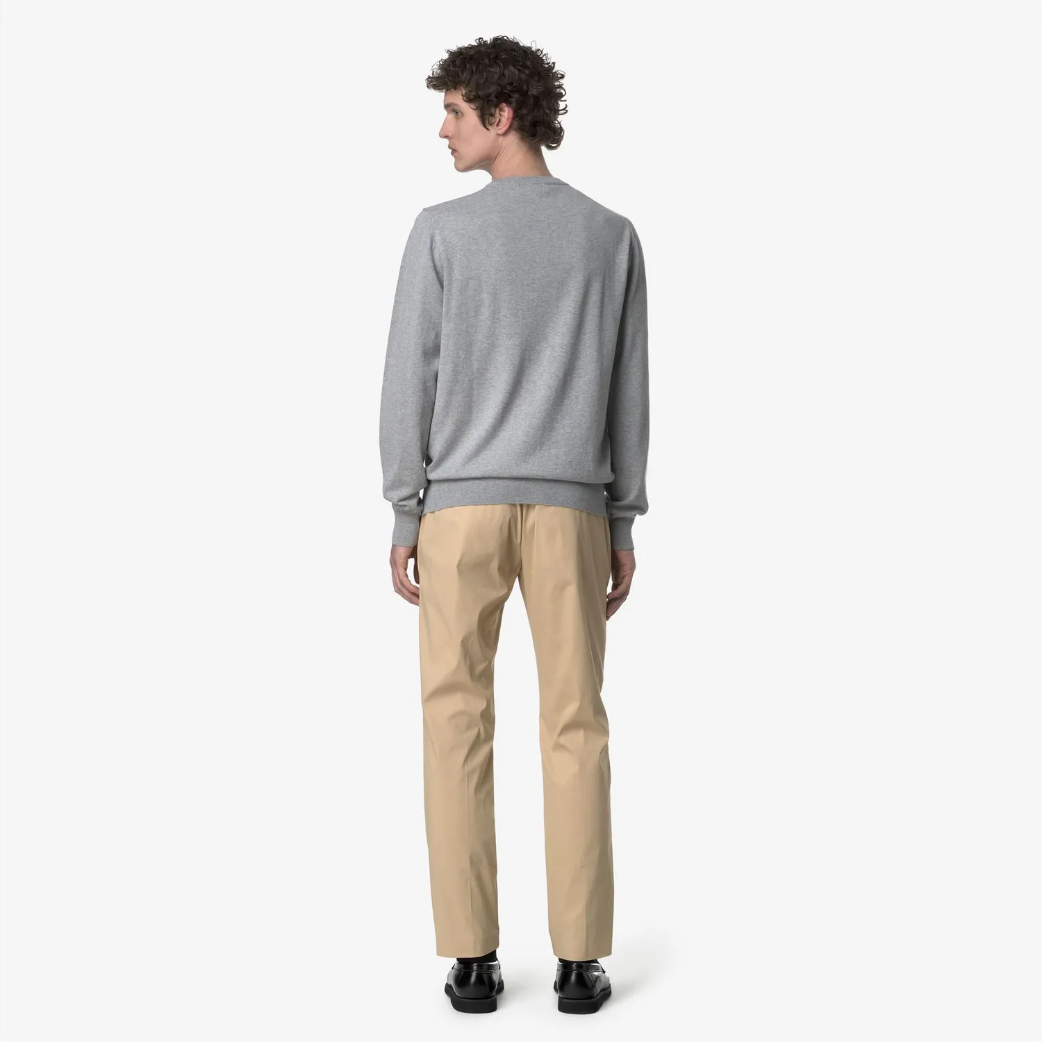 K-Way Ailton Twill Tech pantaloni chino barbati bej stretch