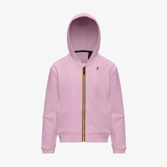 K-Way Pros PC hanorac copii roz lavanda fleece