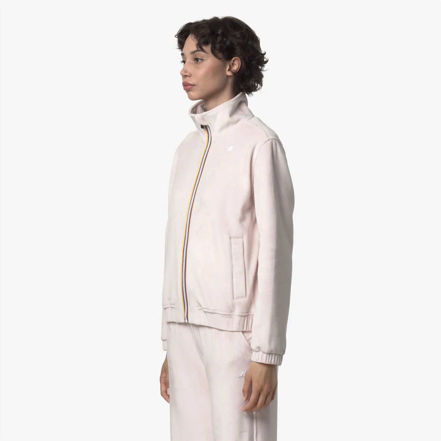 K-Way Vivi jachetă fleece Rose Hushed polár