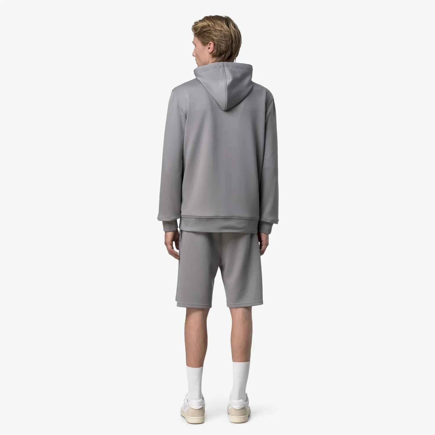 K-Way Rainer geaca barbati gri fleece cu gluga