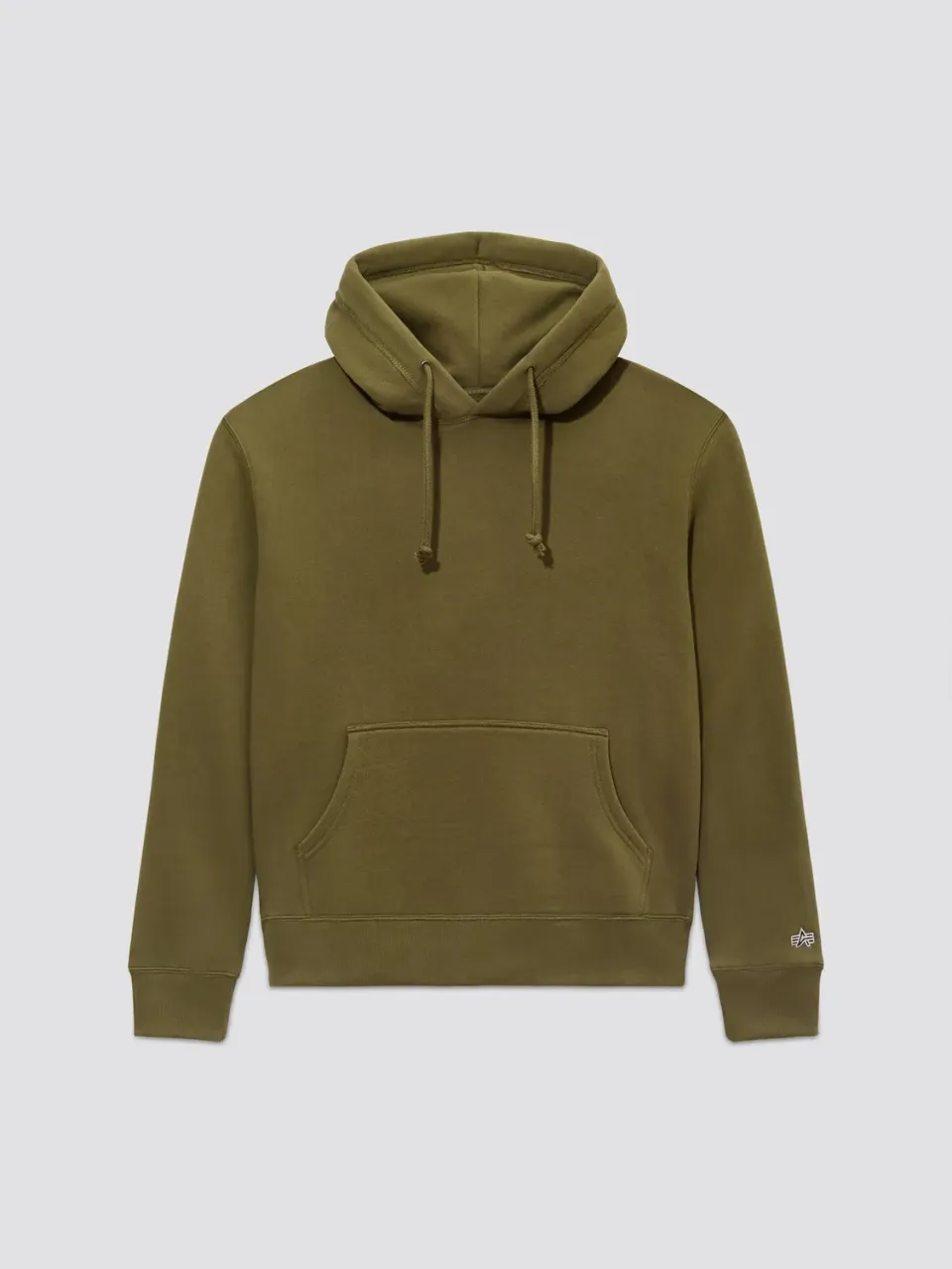 Alpha Industries Alpha Hoodie hanorac olive bumbac