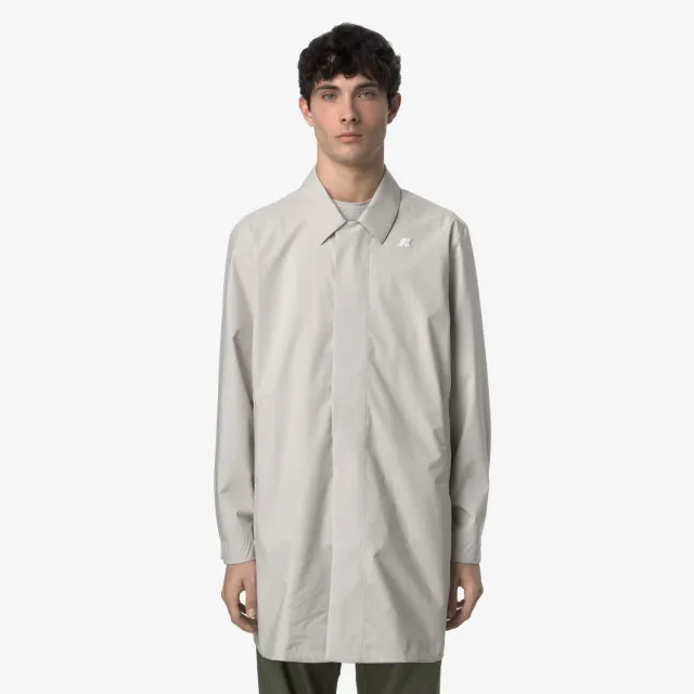 K-Way Kenley geaca barbati bej 3/4 impermeabila stretch