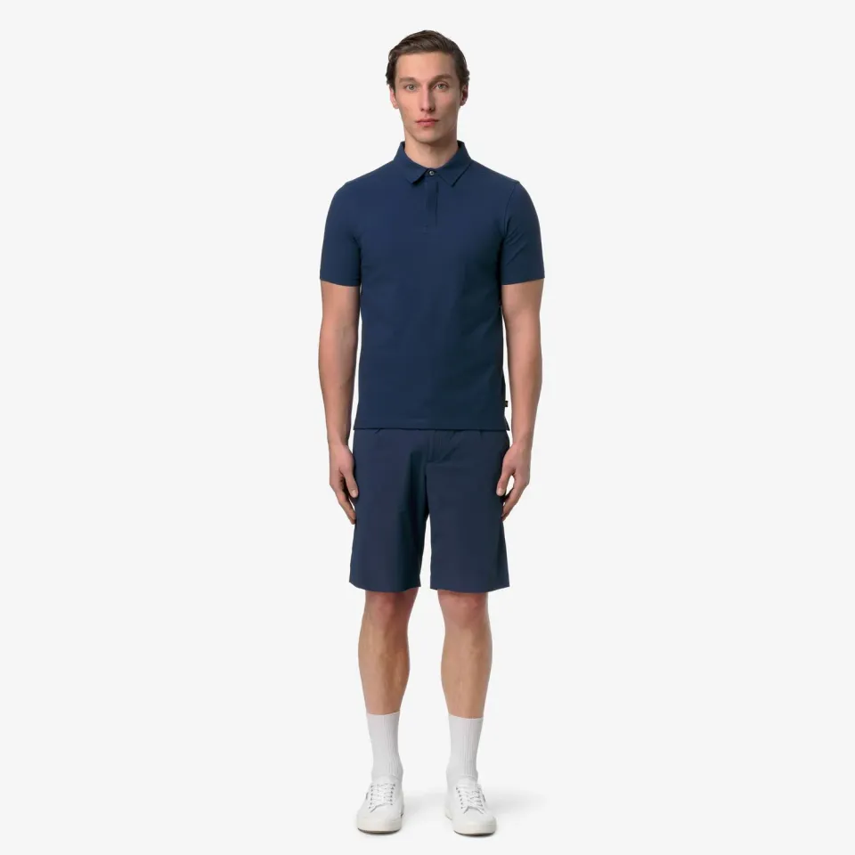 K-Way Ilton Light Tech pantaloni scurti barbati albastru