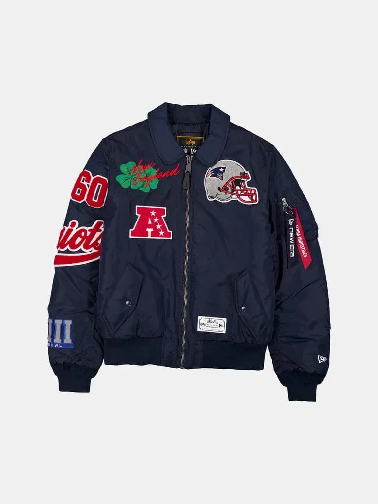Alpha Industries Patriots MA-1 geaca bomber bleumarin calduroasa