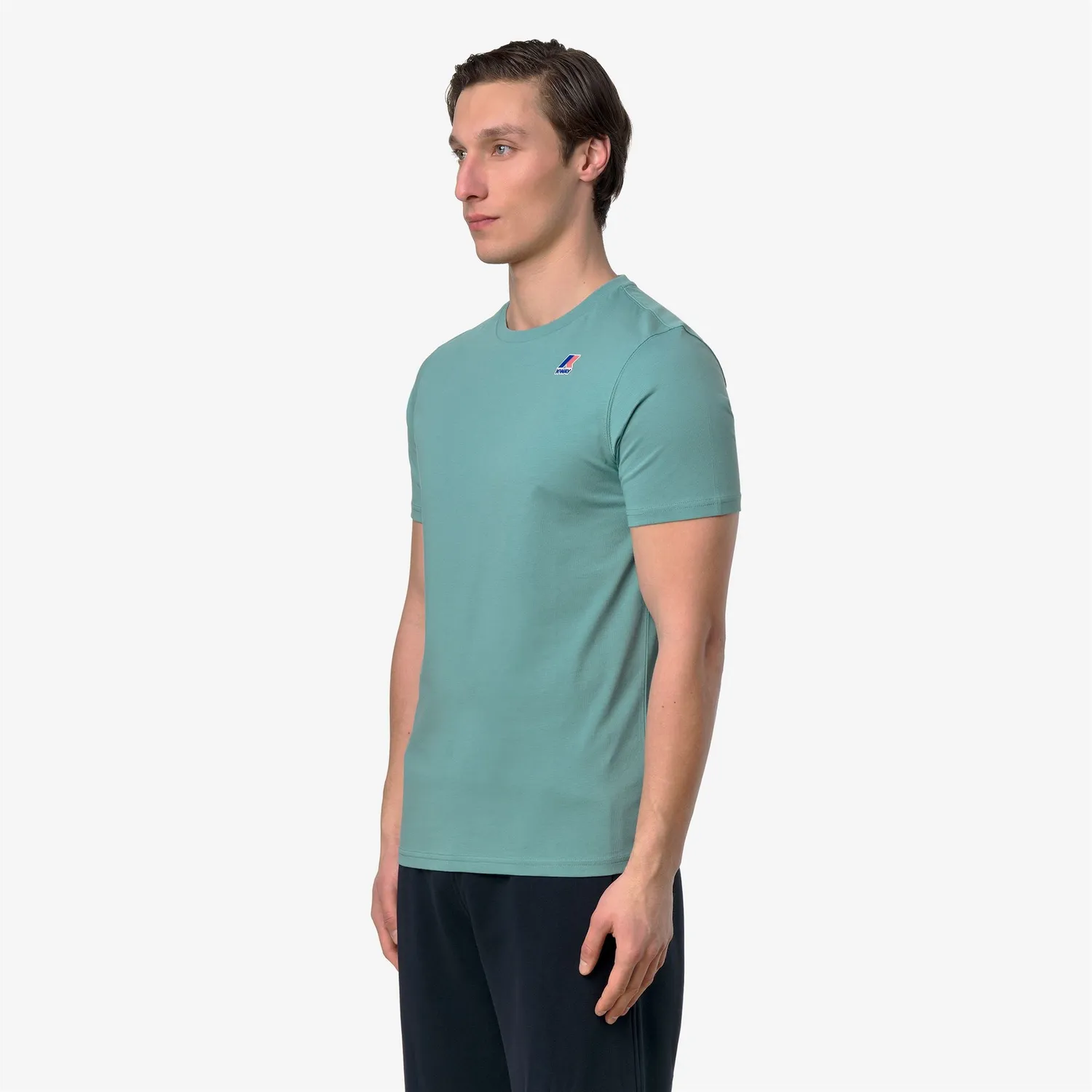 K-Way Leonide tricou unisex verde XS-3XL bumbac