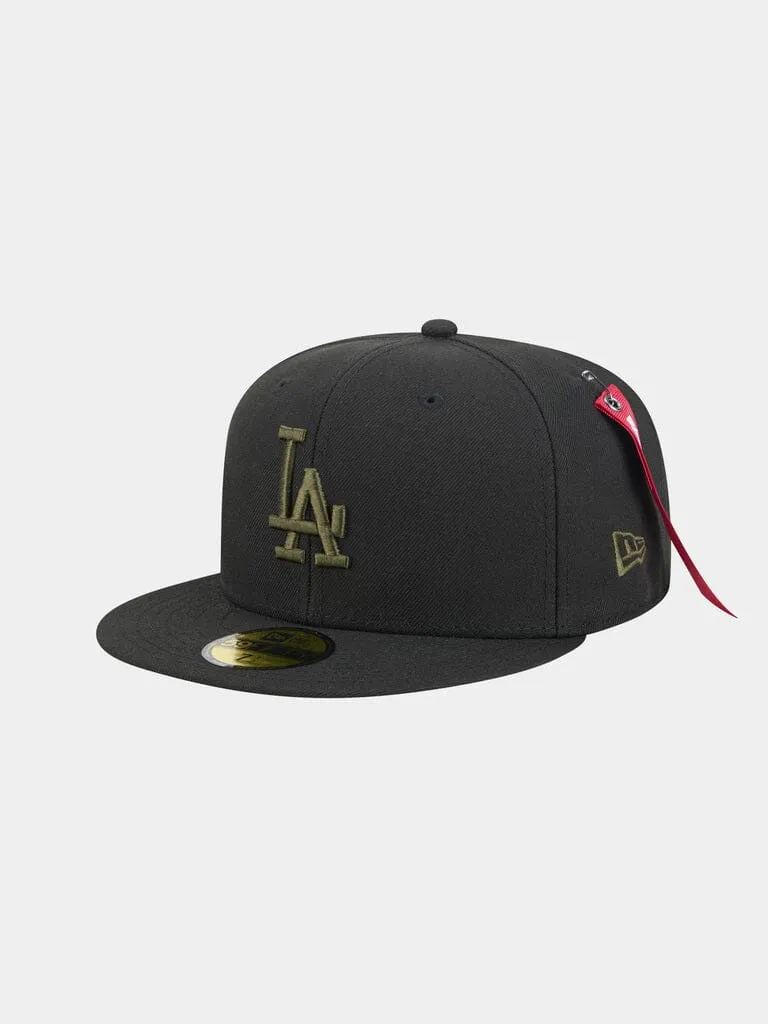 Alpha Industries Dodgers 59Fifty sapca fitted neagra poliester
