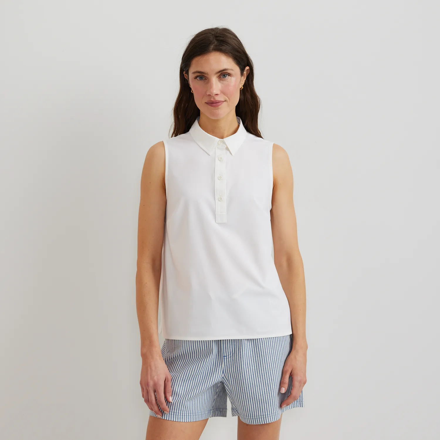 Eddie Bauer Departure maiou dama negru stretch UPF